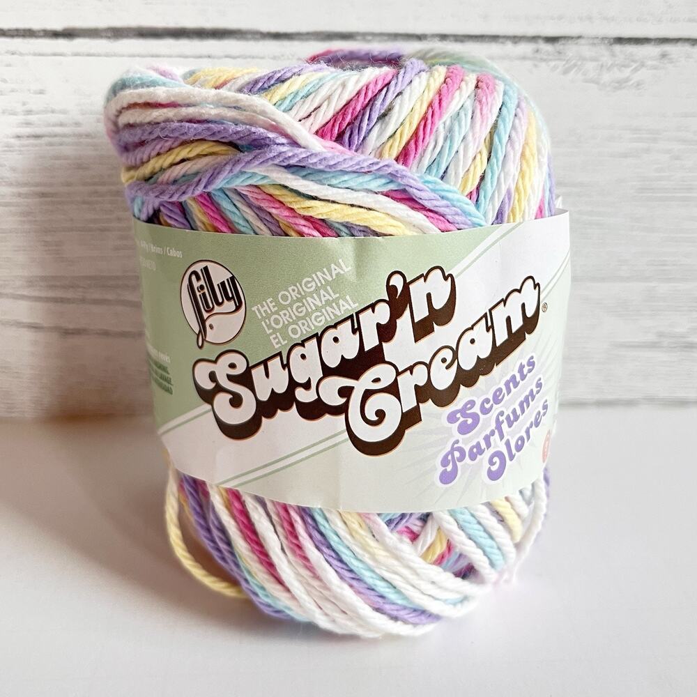 Lily Sugar & Cream Yarn, Fleur De Lavande, 2 oz, 1 Ball - Discontinued Color